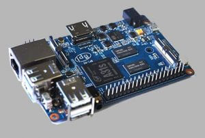 Banana PI M2/BPI-M2 — одноплатный четырехъядерный мини компьютер