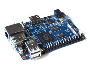 Banana PI M2/BPI-M2 — одноплатный четырехъядерный мини компьютер
