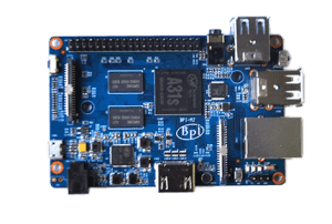 Banana PI M2/BPI-M2 — одноплатный четырехъядерный мини компьютер