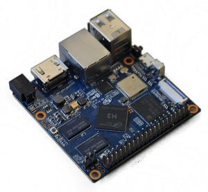 Banana PI M2 Plus/BPI-M2 Plus - одноплатный четырёх-ядерный мини компьютер