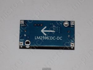 LM2596 DC-DC преобразователь - Вид снизу