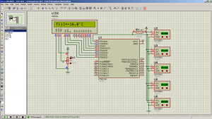 Подключение нескольких DS18B20 к ATmega8 на одну шину (1xN Animating 1)