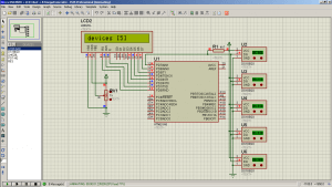 Подключение нескольких DS18B20 к ATmega8 на одну шину (1xN Animating число найденных устройств)