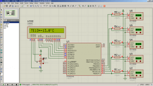 Подключение нескольких DS18B20 к ATmega8 на разные выводы (NxN Animating)