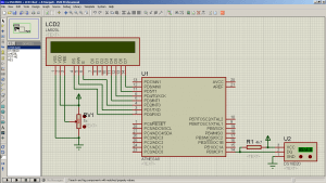 Подключение одного DS18B20 к ATmega8 (1x1)