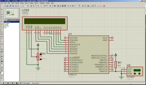 Подключение одного DS18B20 к ATmega8 (1x1) - Паразитное питание