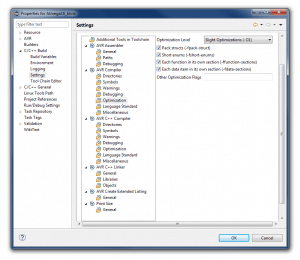 Настройка Eclipse CDT/C++ для программирования AVR микроконтроллеров