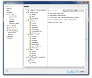 Настройка Eclipse CDT/C++ для программирования AVR микроконтроллеров
