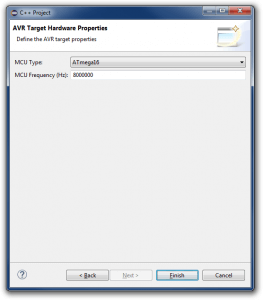 Настройка Eclipse CDT/C++ для программирования AVR микроконтроллеров