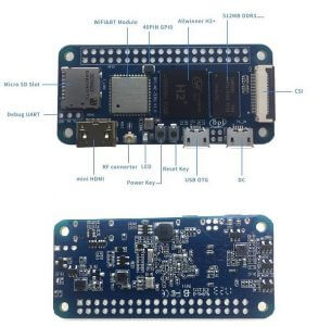Banana PI M2 Zero - оборудование