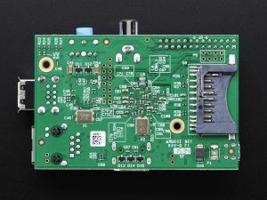 Raspberry Pi 1 Model B - вид снизу