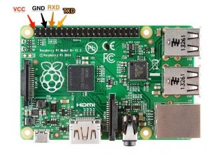 Подключение по TTL к Raspberry Pi Model B+