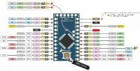 Arduino Pro mini pinout (распиновка)