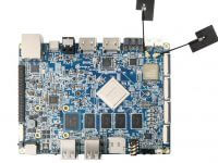 Orange Pi RK3399 - одноплатный мини ПК на базе RK3399 - вид сверху