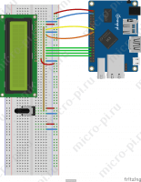 Подключение LCD 1602 HD44780 к Orange Pi в 4-битном режиме