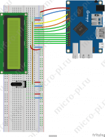 Подключение LCD 1602 HD44780 к Orange Pi в 8-битном режиме