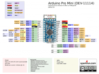 Распиновка Arduino Pro Mini