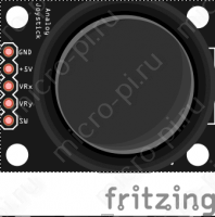 Схема подключения джойстика KY-023 к Arduino - Распиновка