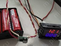 MH-Mini-360 - понижающий DC-DC преобразователь напряжения на MP2307 (в простое 12.1 В)