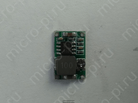 MH-Mini-360 - понижающий DC-DC преобразователь напряжения на MP2307 (вид сверху)