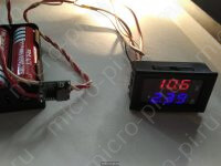 MH-Mini-360 - понижающий DC-DC преобразователь напряжения на MP2307 (под нагрузкой 2.39 А 10.6 В)