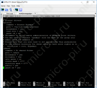 Samba - Установка и Настройка на Raspberry Pi, Orange Pi, Banana Pi - smb.conf