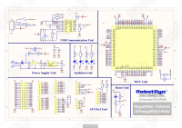 Arduino Mega 2560 CH340G - Принципиальная схема