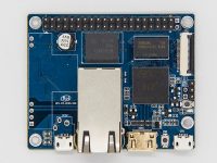 Banana Pi P2 ZERO (BPI-P2 ZERO) - мини компьютер с PoE и eMMC (Вид сверху)