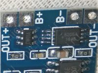 TP4056 - DW01 (схема защиты) и ML8205A (сдвоенный ключ MOSFET), зашита аккумулятора