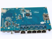 Banana Pi R1 - Вид снизу (HDMI, USB, OTG)