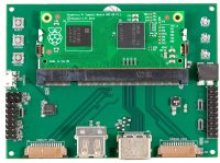 Raspberry Pi Compute Module 1 + Compute Module IO Board, плата расширения