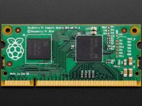 Raspberry Pi Compute Module 1 - вид сверху
