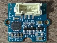 3-осевой цифровой гироскоп ITG-3205 - подтягивающие резисторы, преобразователи уровней 3.3-5 В на SDA и SCL и стабилизатор 3.3 В